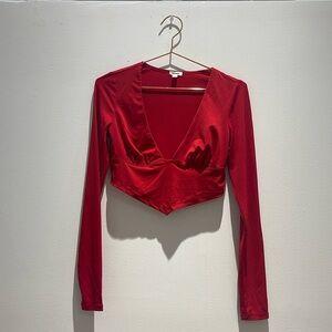 NWOT-Garage Women’s Red Top